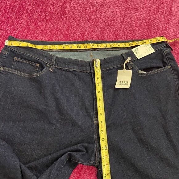 a.n.a Mid Rise Slim Bootcut Jeans Size 28W - Picture 11 of 13